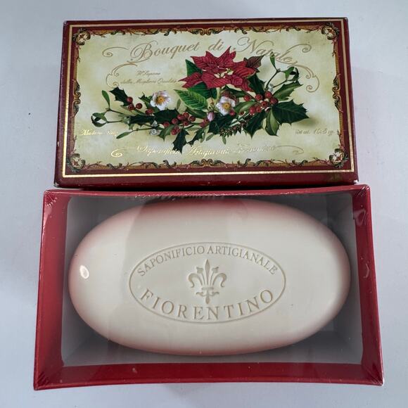 Saponificio Artigianale Fiorentino Bouquet Natale 10.5oz Italy Holiday Christmas - Picture 1 of 5